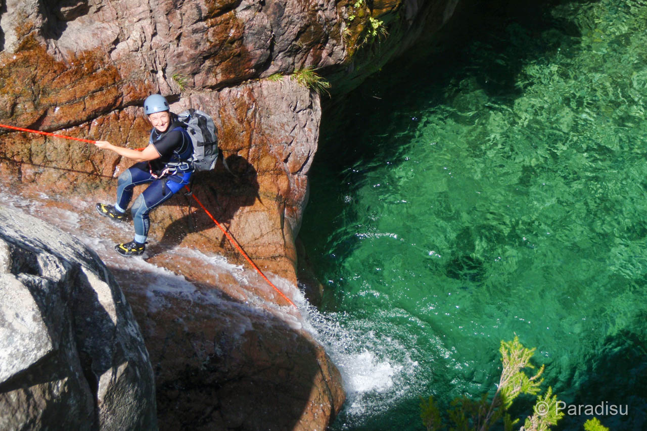 Canyoning op Corsica